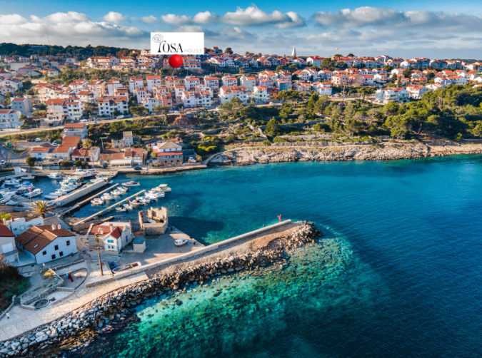 Accoglienza calorosa nella baia di San Martino, Appartamenti House Rosa sul mare, Mali Lošinj, Croazia Mali Lošinj